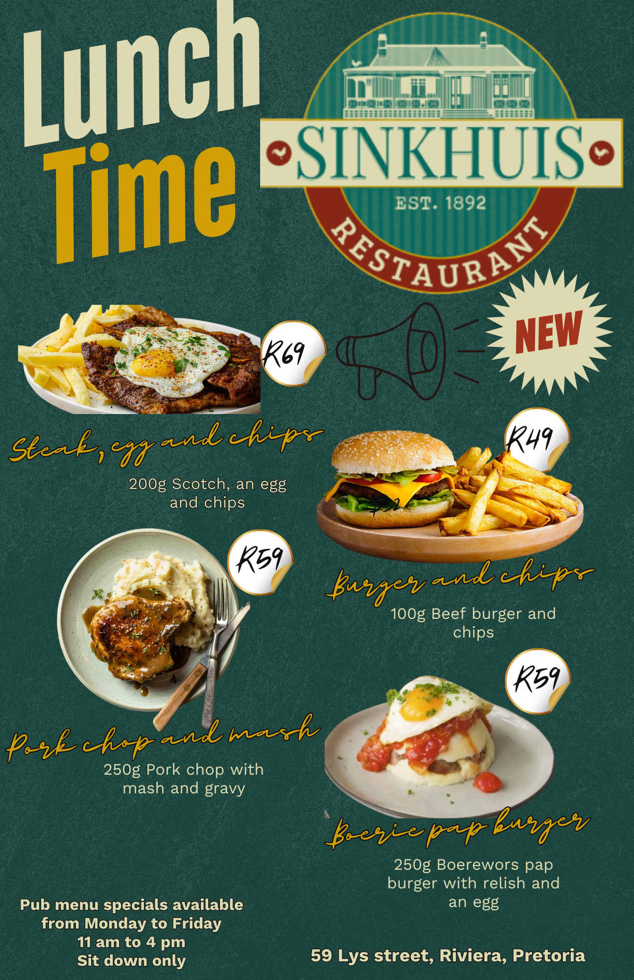 Specials Page